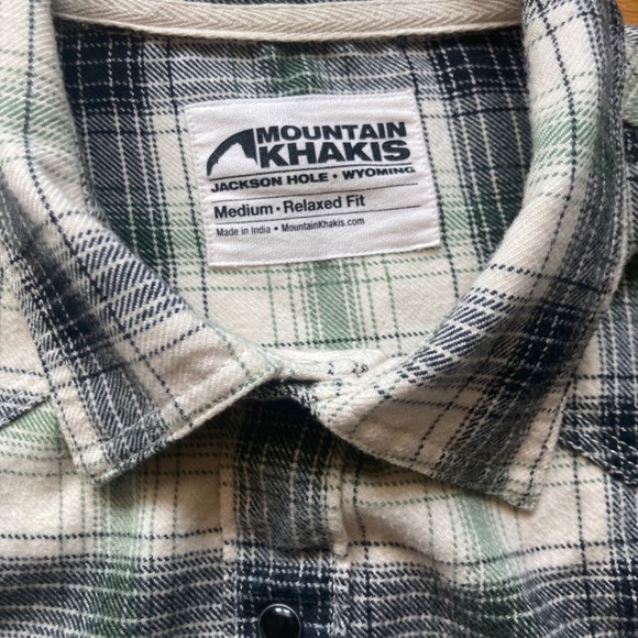 Mountain Khaki’s flannel shirt - Picture 2 of 4